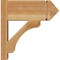 Ekena Millwork Legacy Arts & Crafts Rough Sawn Outlooker, Western Red Cedar, 8"W x 18"D x 18"H OUT08X18X18LEC03RWR - alternate 2